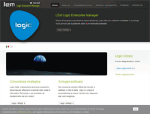 Tablet Screenshot of logicsistemi.it